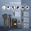 Professional Electric Hair Clippers Beard Trimmer Kit