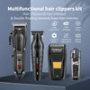 Professional Electric Hair Clippers Beard Trimmer Kit