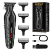 Professional Electric Hair Clippers Beard Trimmer Kit