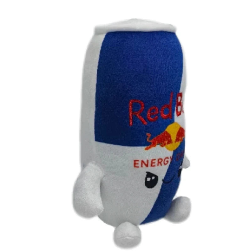 Red Energy Drink Plush Doll