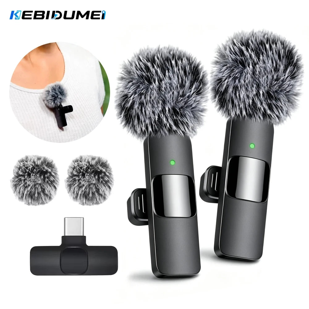 Wireless Lavalier Microphone for Mobile Broadcasting