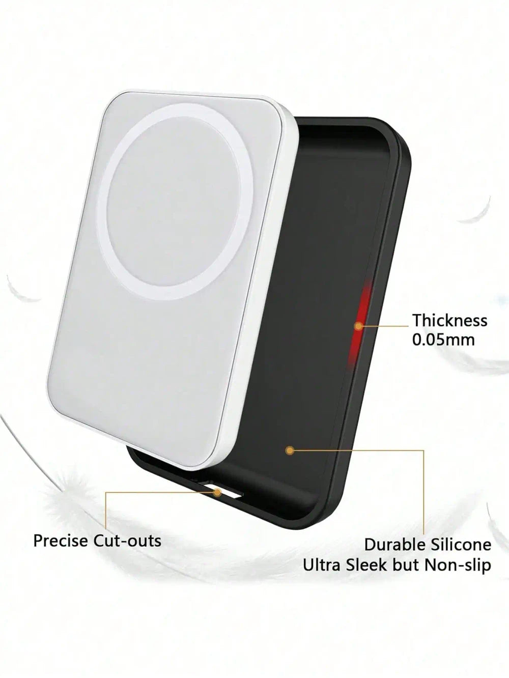 TPU Wireless Power Bank Protector
