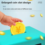 Retro Rotating Password Piggy Bank