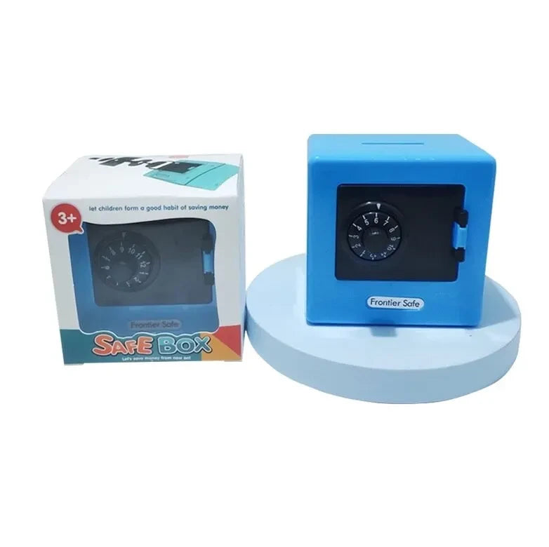 Retro Rotating Password Piggy Bank