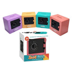 Retro Rotating Password Piggy Bank