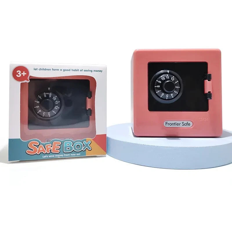 Retro Rotating Password Piggy Bank