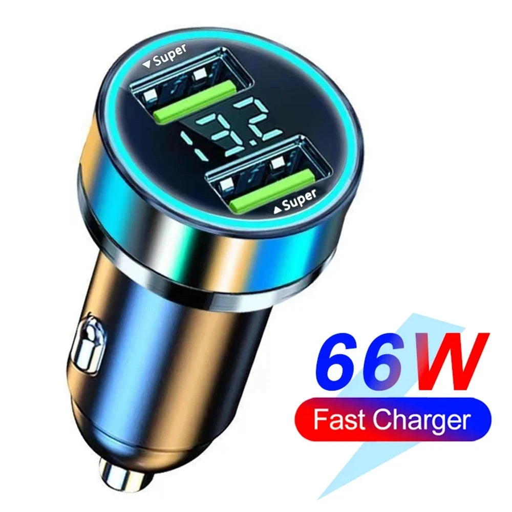 Multi-Port Fast Car Charger