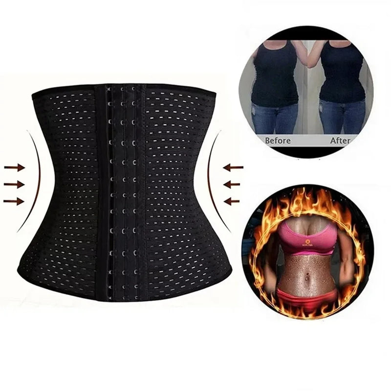 Black Tummy Control Waist Cincher