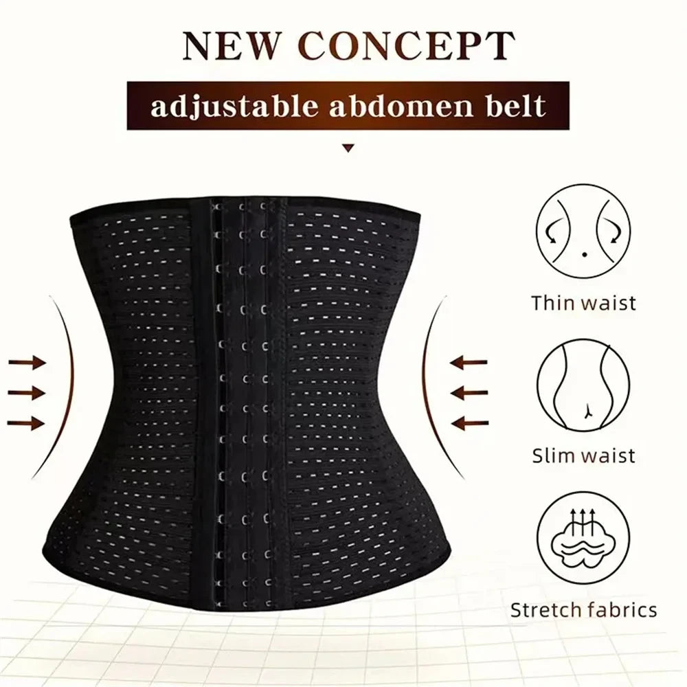 Black Tummy Control Waist Cincher
