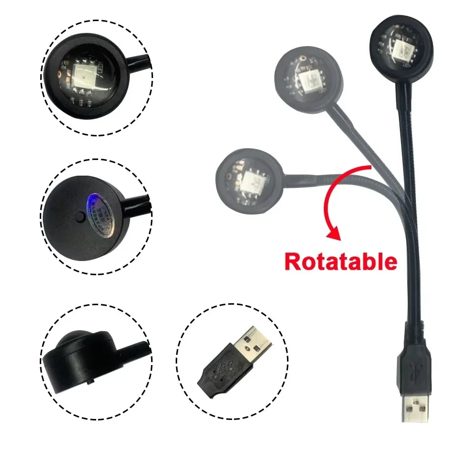 LED Sunset Projection Lamp