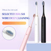 Electric Ultrasonic Toothbrush Set