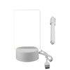 Transparent Acrylic Message Board Night Light