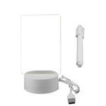 Transparent Acrylic Message Board Night Light