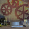 Transparent Acrylic Message Board Night Light
