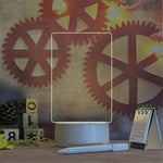 Transparent Acrylic Message Board Night Light