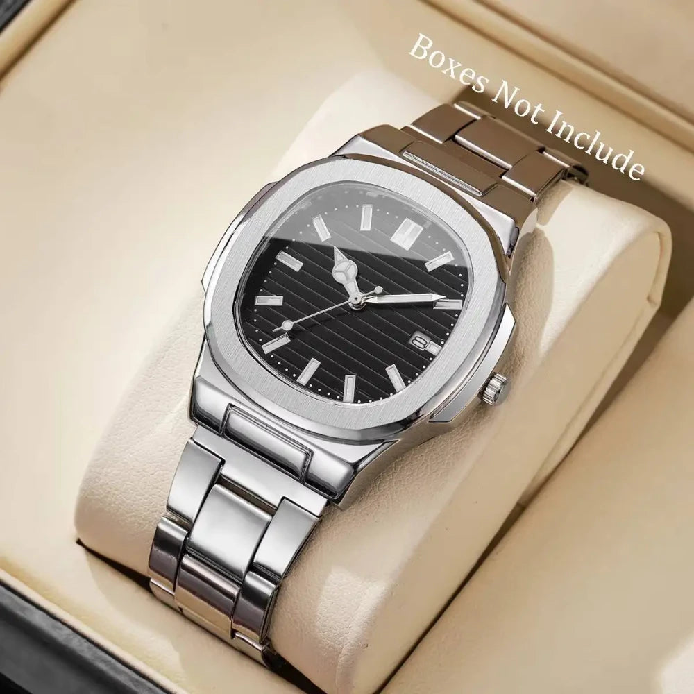 Square Dial Quartz Watch