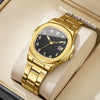 Square Dial Quartz Watch