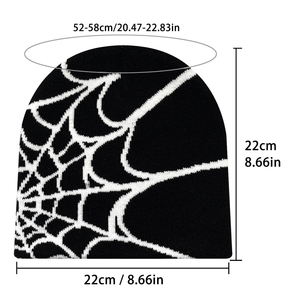 Spider Web Knit Beanie