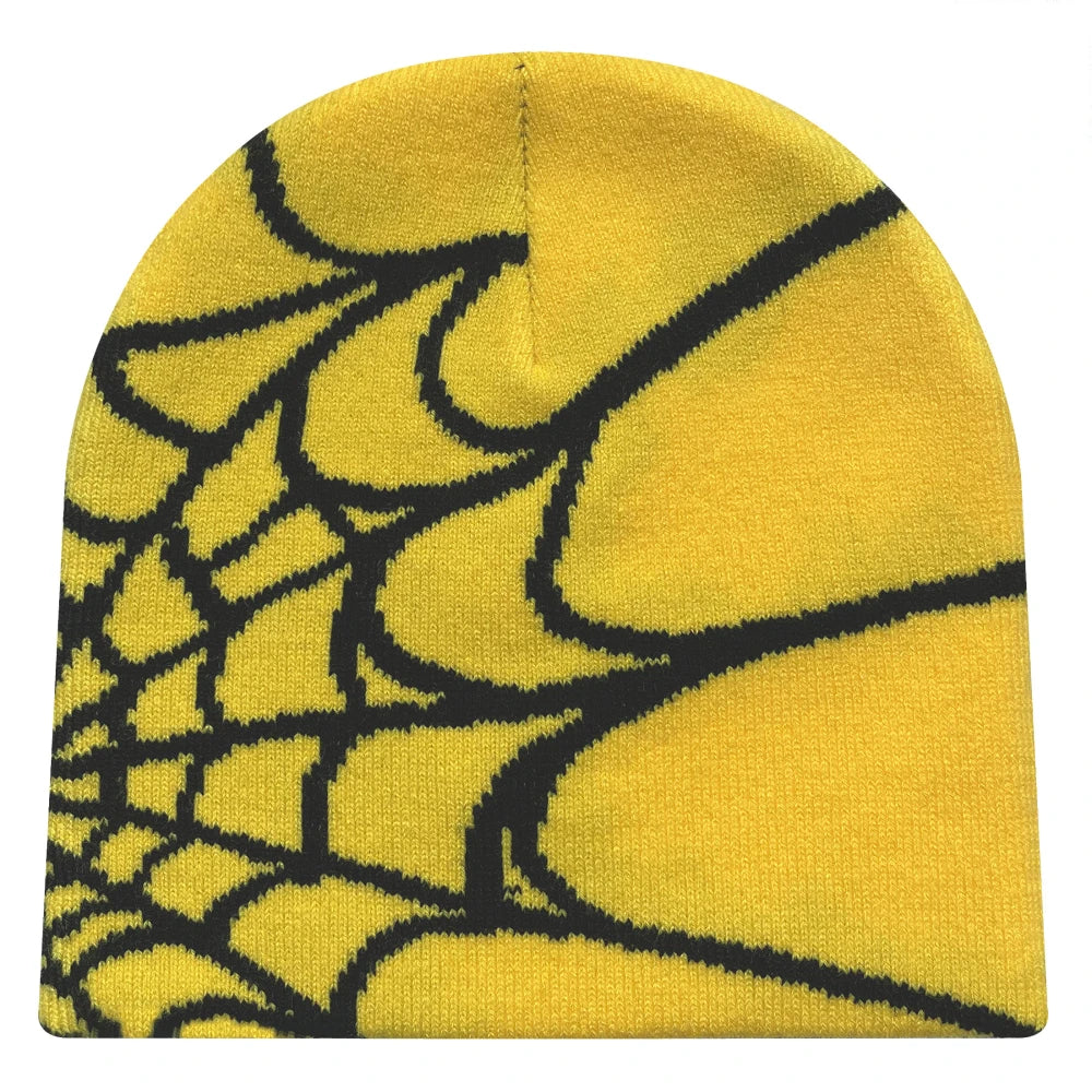 Spider Web Knit Beanie