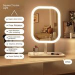 Minimalist LED Makeup Vanity Mirror