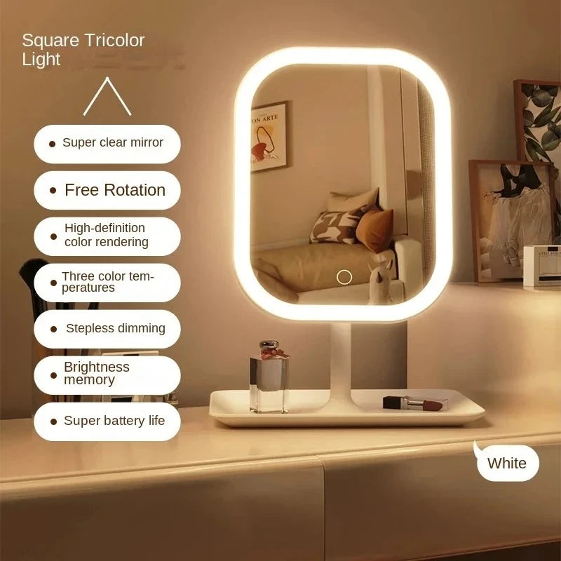Minimalist LED Makeup Vanity Mirror