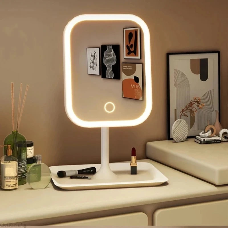 Minimalist LED Makeup Vanity Mirror