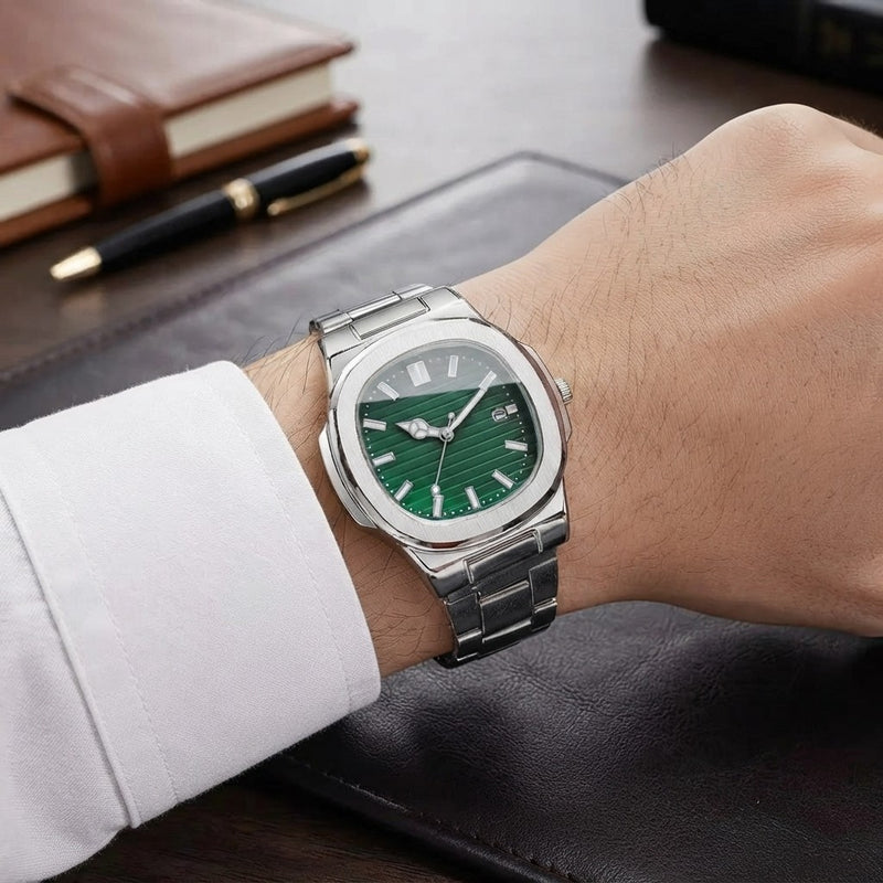 Square Dial Quartz Watch